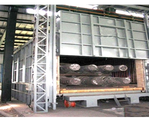 Large trolley furnace