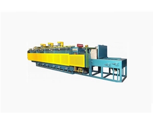 Mesh belt carburizing furnace