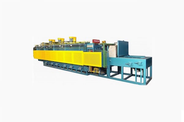 Mesh belt carburizing furnace