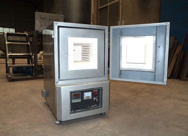 Experimental box type electric furnace